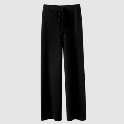 Pantalón De Talle Alto Con Piernas Anchas Para Mujer | Ideal Para Uso Diario