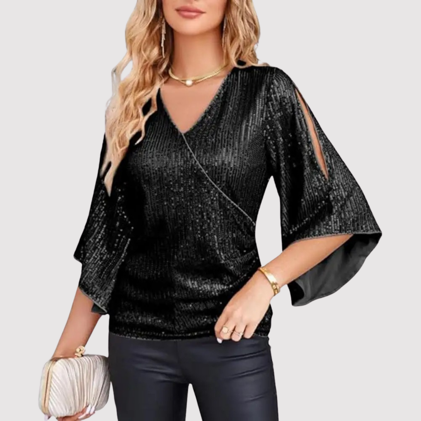 Top De Corte Holgado Y Manga Larga Para Mujer | Ideal Para Uso Diario