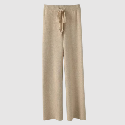 Pantalón De Talle Alto Con Piernas Anchas Para Mujer | Ideal Para Uso Diario