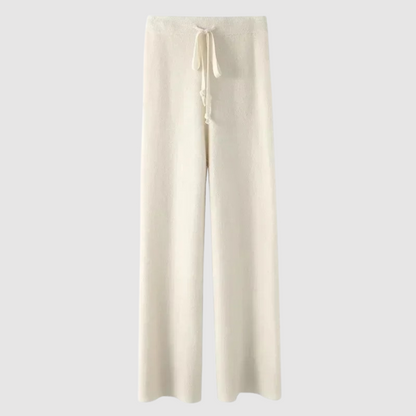 Pantalón De Talle Alto Con Piernas Anchas Para Mujer | Ideal Para Uso Diario