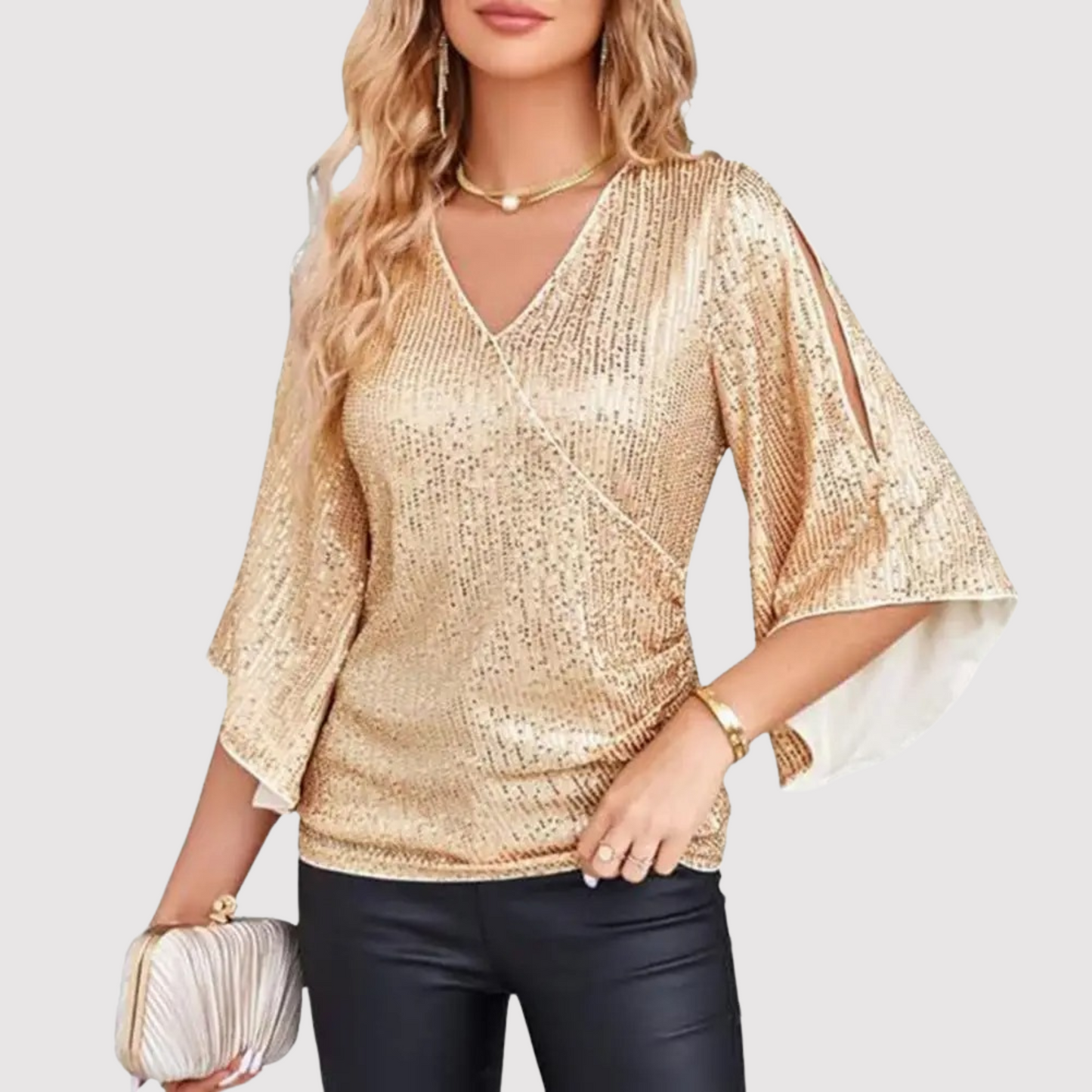 Top De Corte Holgado Y Manga Larga Para Mujer | Ideal Para Uso Diario