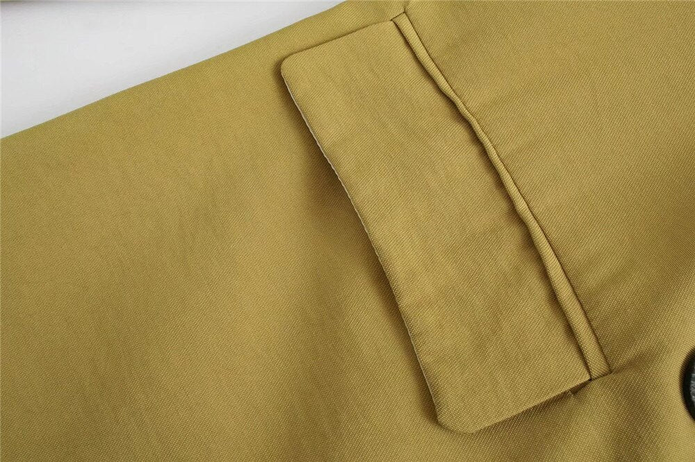 Blazer Con Cierre Cruzado Y Botones Para Mujer | Ideal Para Contextos Profesionales Y Uso Diario