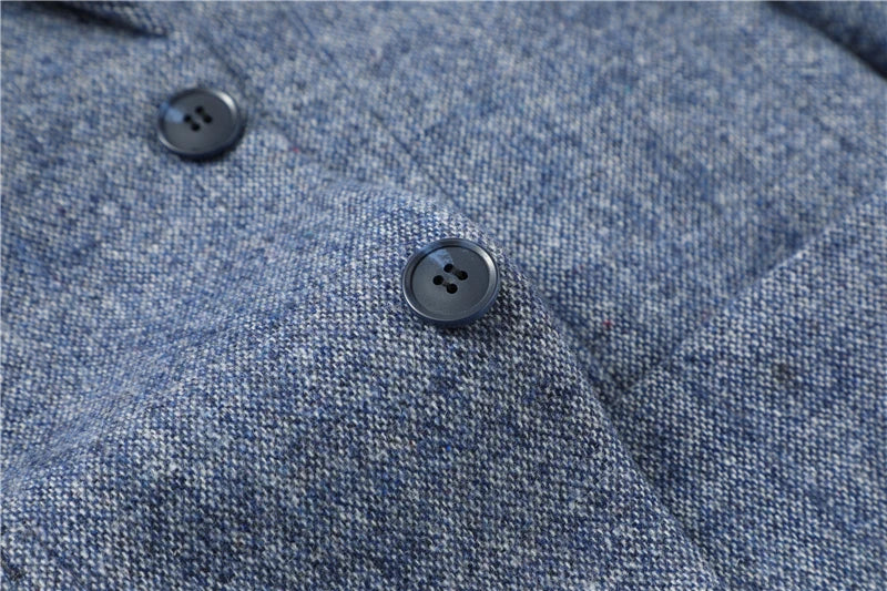 Blazer Gris Con Corte Estructurado Para Hombre | Ideal Para Actividades Profesionales Y Eventos Formales