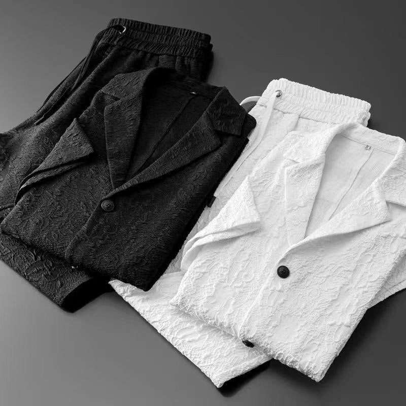 Conjunto Formal Dos Piezas Para Hombre Con Chaqueta De Botón Simple Y Pantalón | Ideal Para Eventos Profesionales