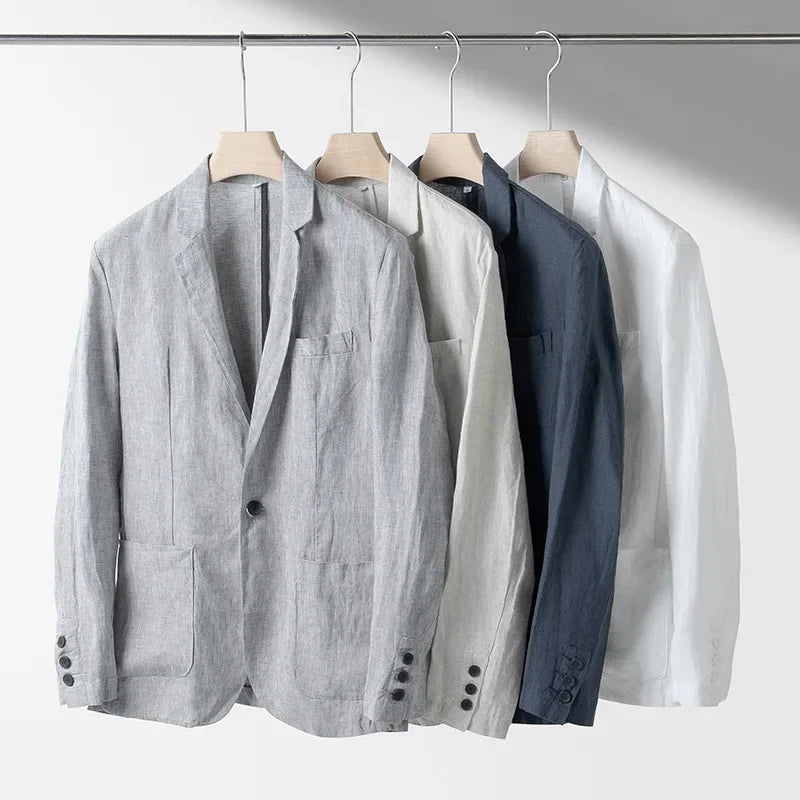 Blazer Con Corte Ligero Para Hombre | Ideal Para Temporadas Cálidas Y Uso Semi-Profesional