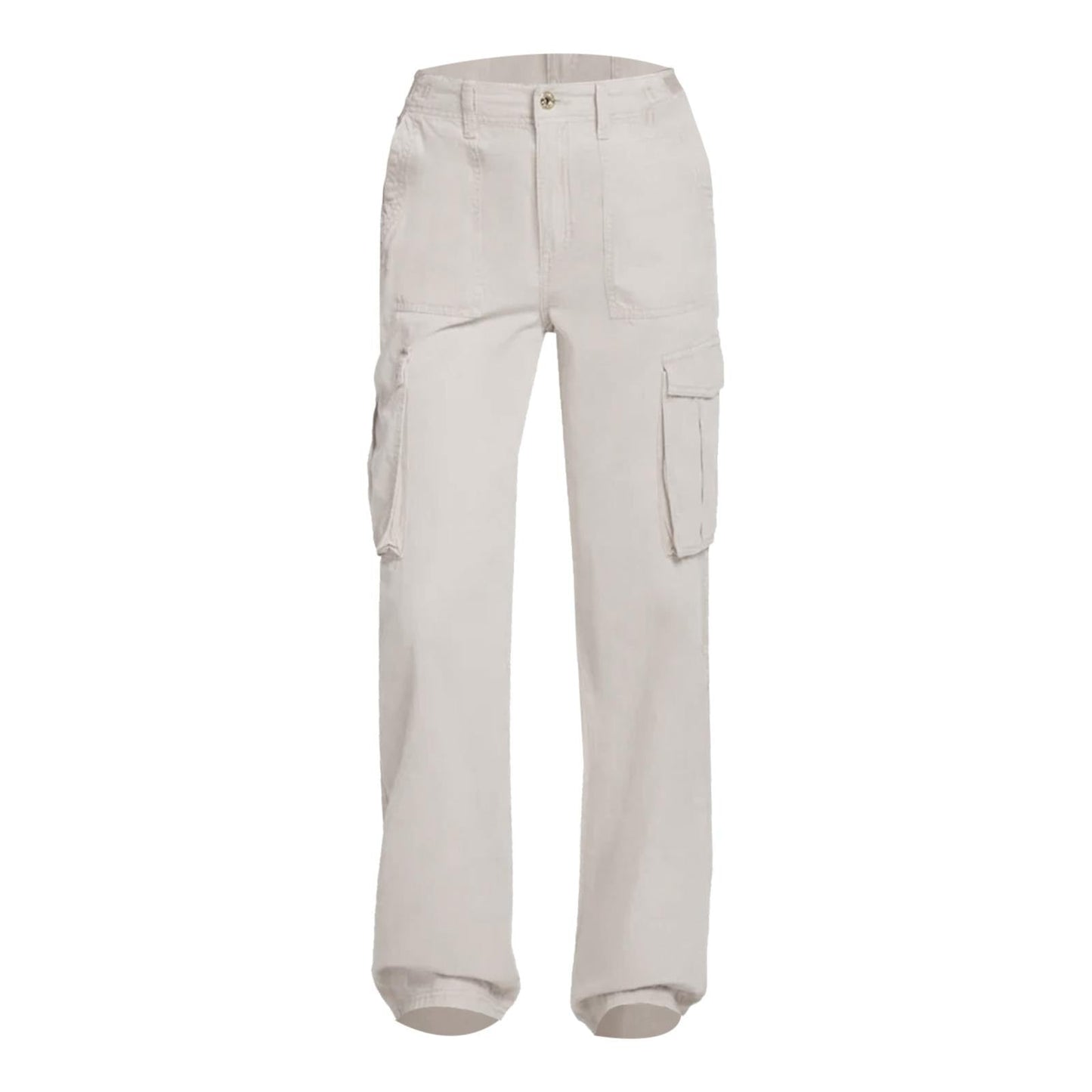 Pantalón Cargo Con Talla Ajustable Y Múltiples Bolsillos Para Mujer | Ideal Para Uso Diario Y Actividades Al Aire Libre