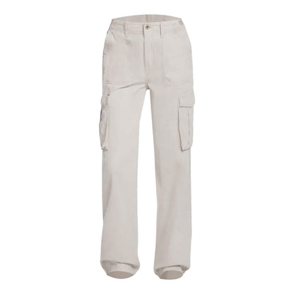 Pantalón Cargo Con Talla Ajustable Y Múltiples Bolsillos Para Mujer | Ideal Para Uso Diario Y Actividades Al Aire Libre