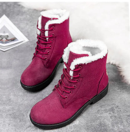 Botas de Nieve para Mujer con Suela Antideslizante | Ideal para Invierno