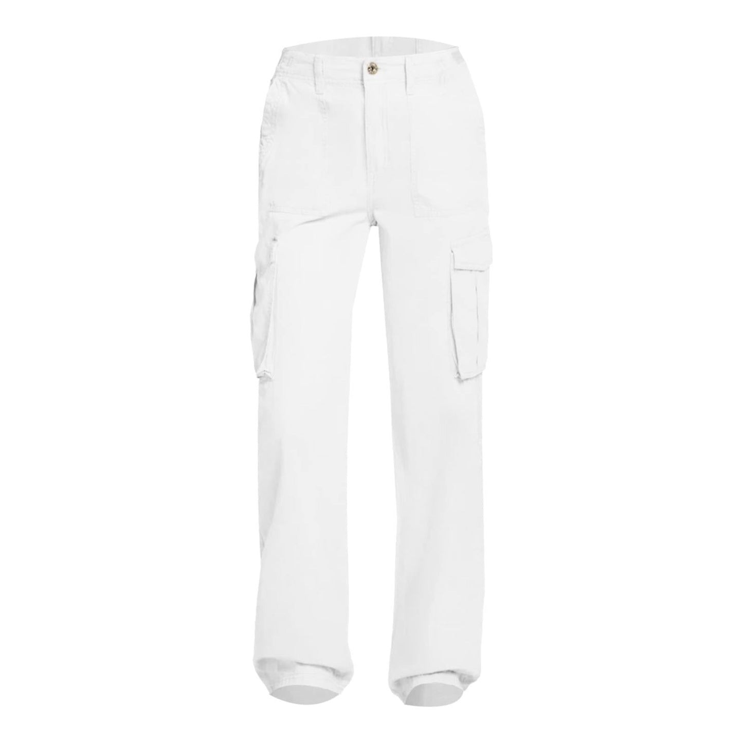 Pantalón Cargo Con Talla Ajustable Y Múltiples Bolsillos Para Mujer | Ideal Para Uso Diario Y Actividades Al Aire Libre