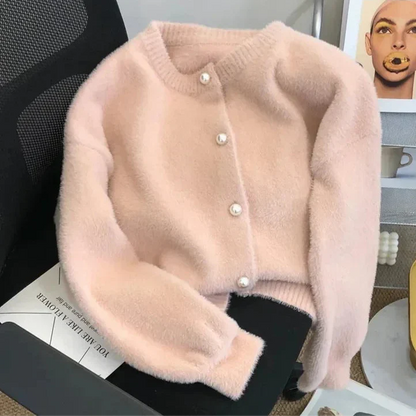 Cárdigan de Punto con Cierre de Botones para Mujer | Ideal para Días Frescos