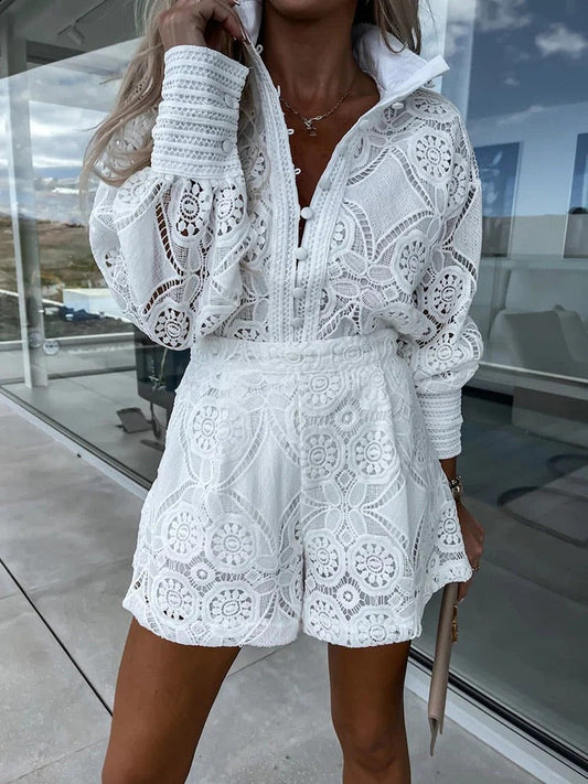 Conjunto de Dos Piezas con Ajuste Estructurado para Mujer | Ideal para la Temporada Estival