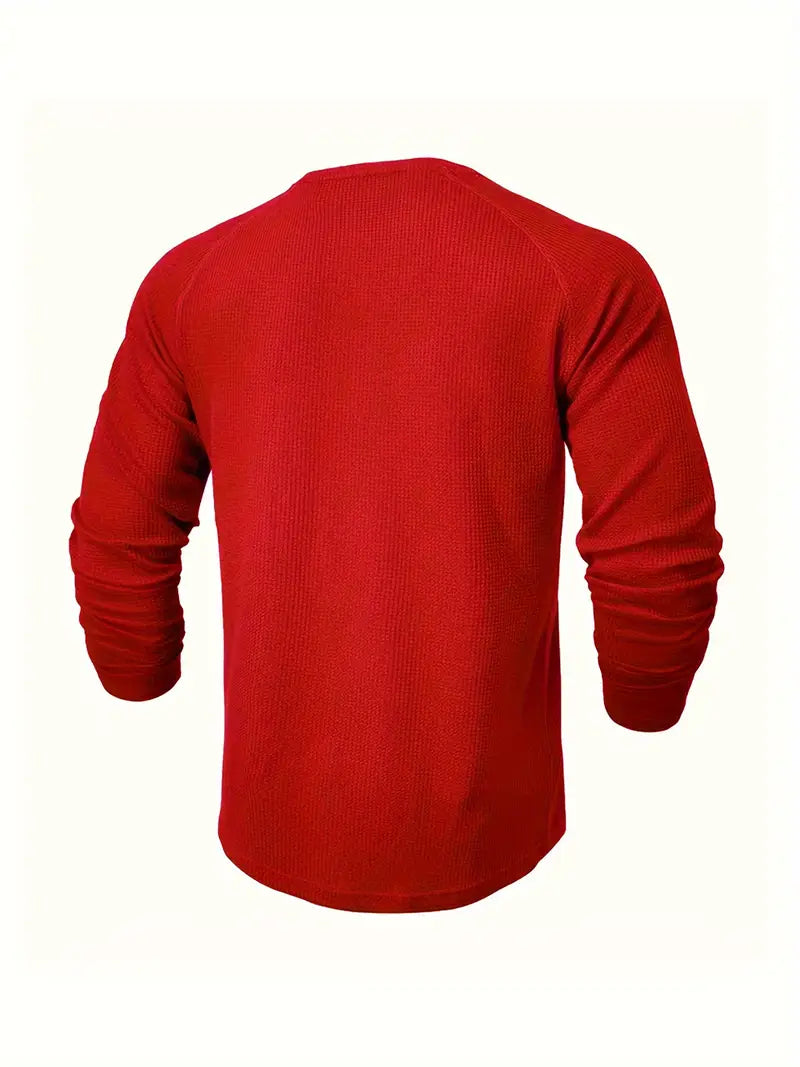 Camisa Con Cuello Estándar Y Mangas Largas Para Hombre | Ideal Para Uso Diario Y Contextos Variados