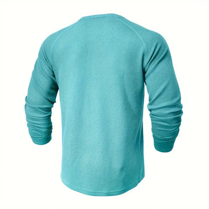 Camisa Con Cuello Estándar Y Mangas Largas Para Hombre | Ideal Para Uso Diario Y Contextos Variados