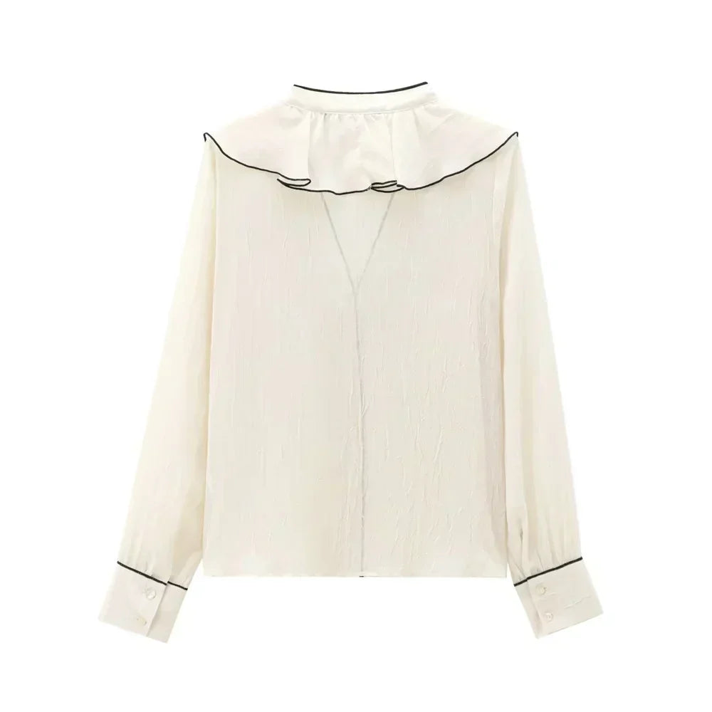 Blusa Con Corte Ajustado Para Mujer | Ideal Para Uso Diario Y Profesional
