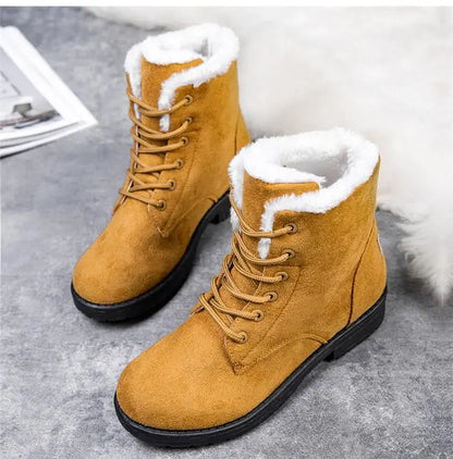 Botas de Nieve para Mujer con Suela Antideslizante | Ideal para Invierno