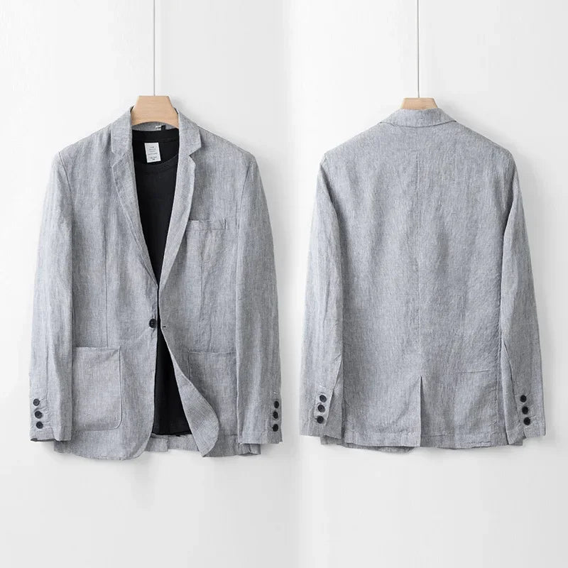 Blazer Con Corte Ligero Para Hombre | Ideal Para Temporadas Cálidas Y Uso Semi-Profesional