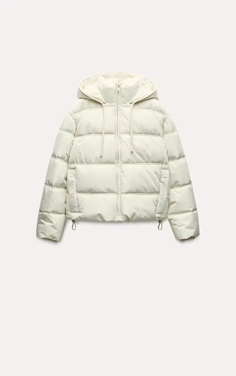 Doudoune Corta con Diseño Acolchado para Mujer | Ideal para Otoño e Invierno