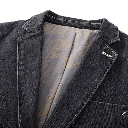 Blazer Con Corte Relajado Para Hombre | Ideal Para Uso Diario Y Ocasiones Semi-Formales