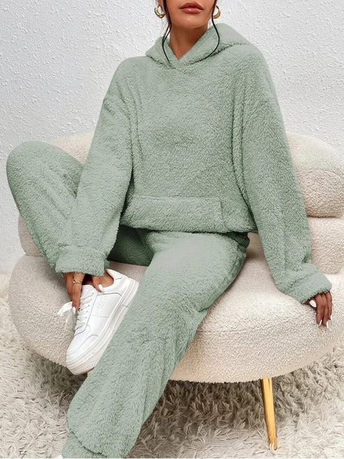 Conjunto de Dos Piezas con Capucha para Mujer | Ideal para Días Frescos