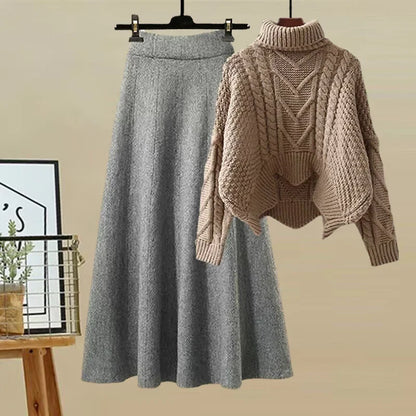 Conjunto de Dos Piezas con Col Alto para Mujer | Ideal para Uso Diario o Formal