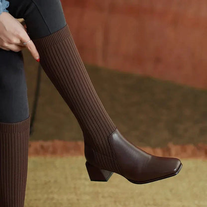 Botas Altas De Diseño Clásico Para Mujer | Ideal Para Uso Diario