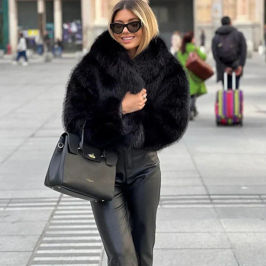 Abrigo De Invierno Con Corte Recto Para Mujer | Ideal Para Otoño E Invierno