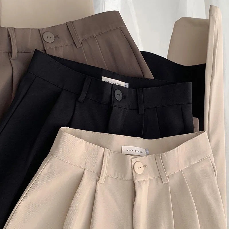 Pantalón De Talle Alto Con Piernas Acampanadas Para Mujer | Ideal Para Uso Diario Y Ocasiones