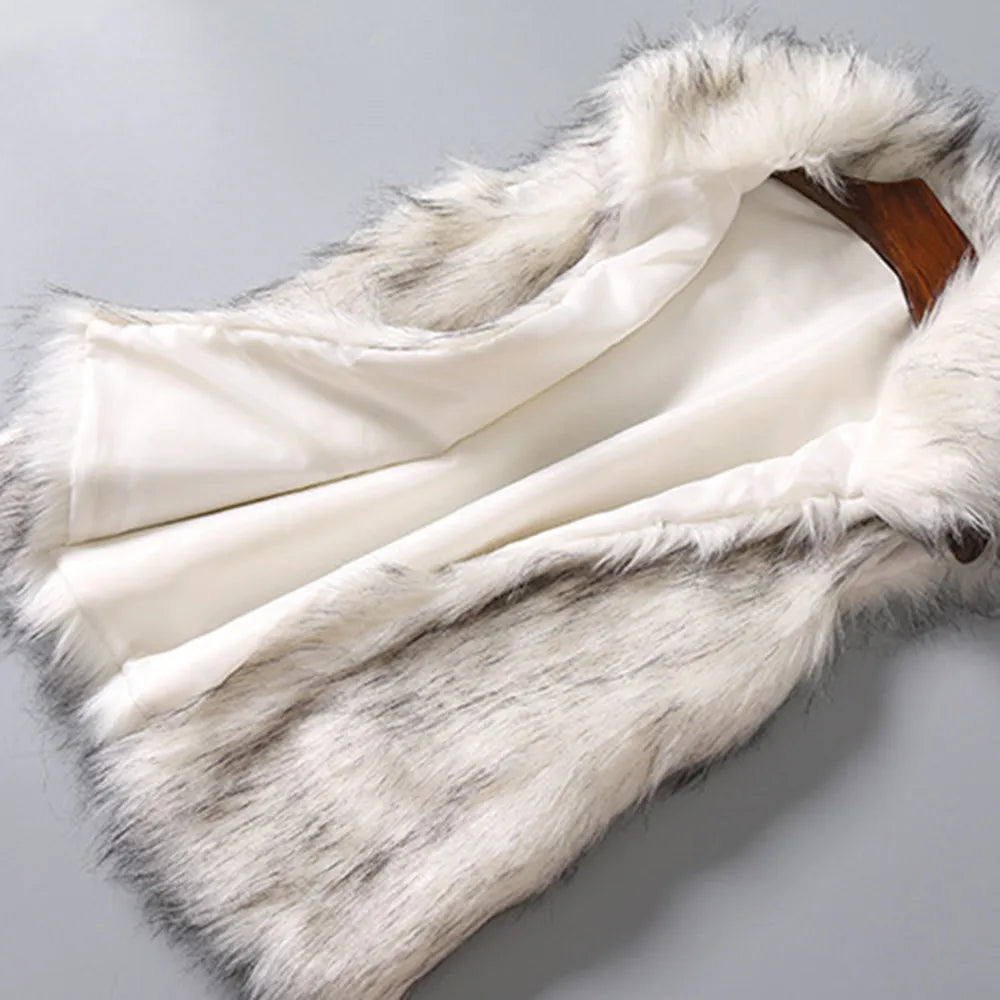 Chaleco Sin Mangas con Cuello Alto para Mujer | Ideal para La Temporada Fría