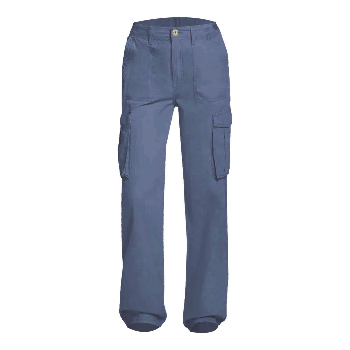 Pantalón Cargo Con Talla Ajustable Y Múltiples Bolsillos Para Mujer | Ideal Para Uso Diario Y Actividades Al Aire Libre