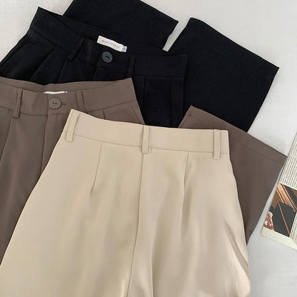 Pantalón De Talle Alto Con Piernas Acampanadas Para Mujer | Ideal Para Uso Diario Y Ocasiones