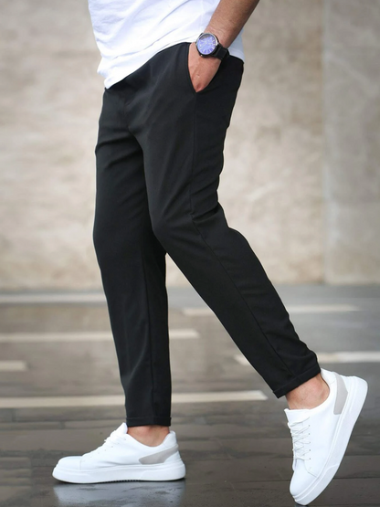 Pantalón Chino Slim Kaki Para Hombres | Ideal Para Uso Diario Y Profesional