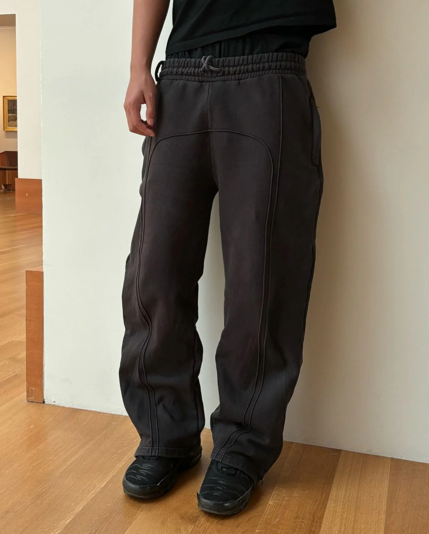 Pantalón de Chándal de Corte Recto con Cintura Elástica para Hombre | Ideal para Uso Diario
