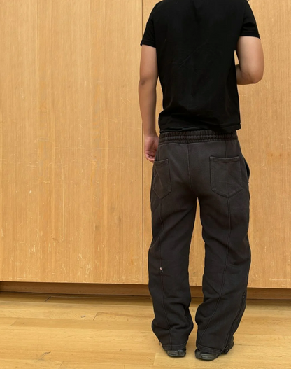 Pantalón de Chándal de Corte Recto con Cintura Elástica para Hombre | Ideal para Uso Diario