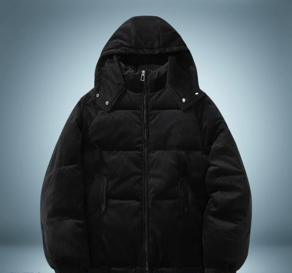 Doudoune con Capucha Integrada y Cremallera Frontal para Mujer | Ideal para Invierno en Ciudad o Exterior