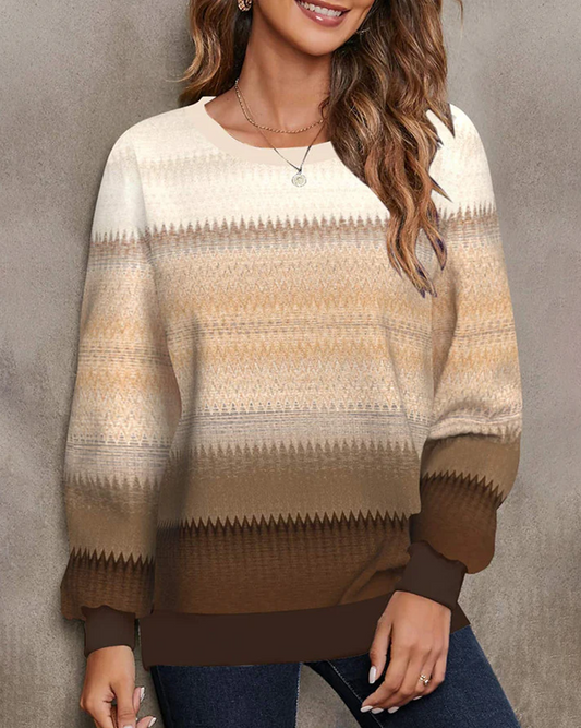 Jersey de Punto a Rayas para Mujer | Ideal para Uso Diario