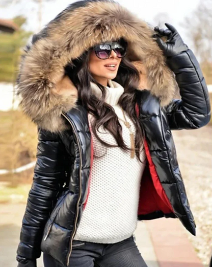 Abrigo De Invierno Con Diseño Largo Para Mujer | Ideal Para Temporada Fría
