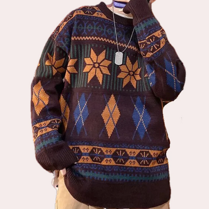Jersey De Punto Oversize Para Hombre | Ideal Para Uso Diario Y Contextos Informales