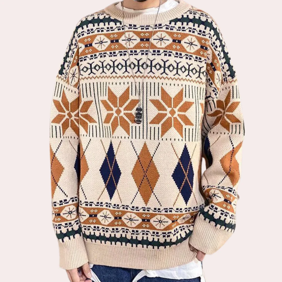 Jersey De Punto Oversize Para Hombre | Ideal Para Uso Diario Y Contextos Informales