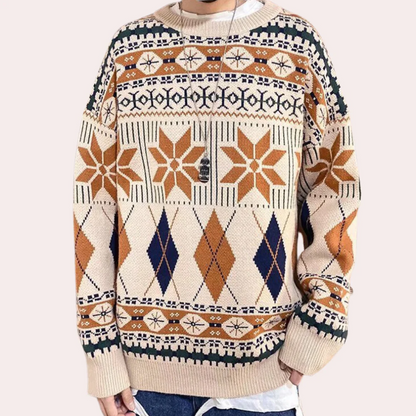 Jersey De Punto Oversize Para Hombre | Ideal Para Uso Diario Y Contextos Informales
