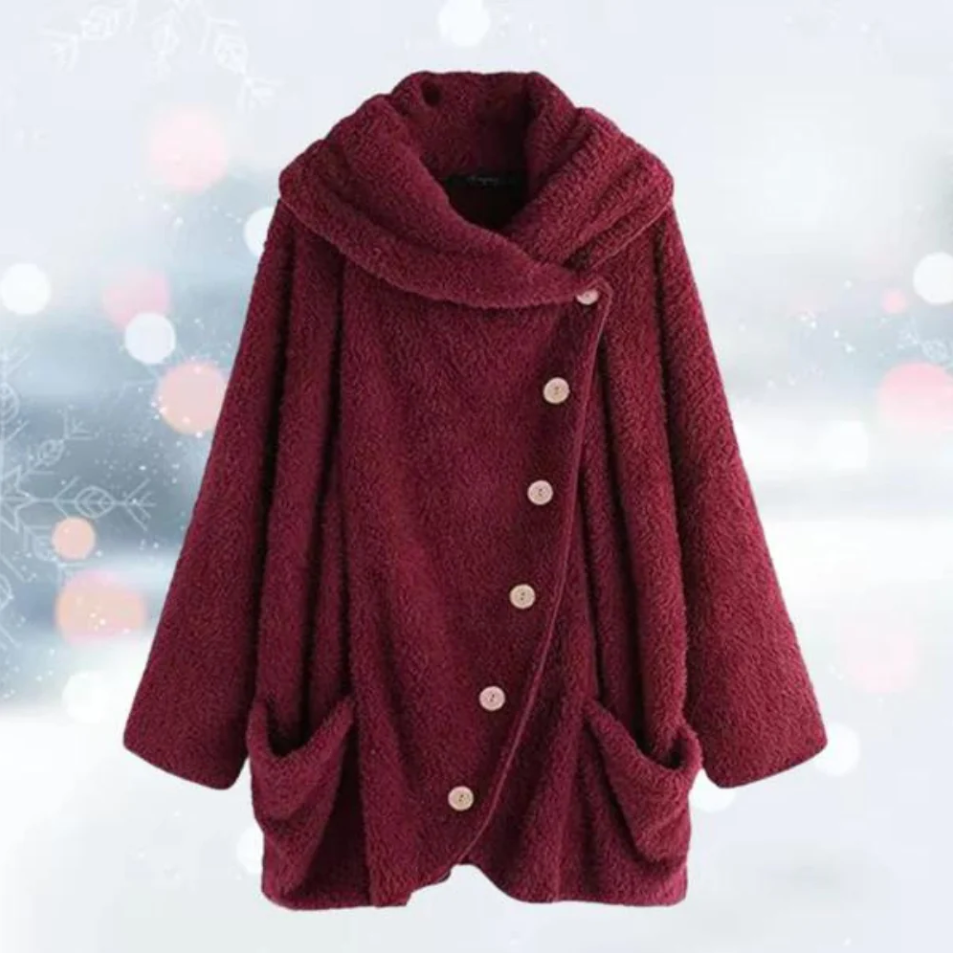 Abrigo De Invierno Con Corte Largo Para Mujer | Ideal Para Invierno