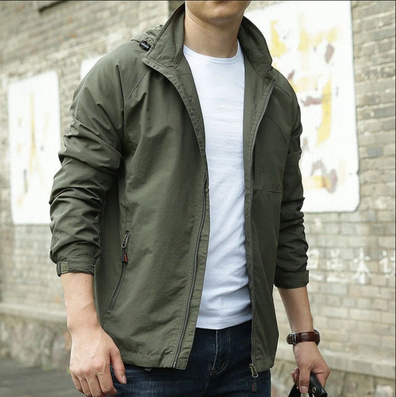 Chaqueta De Corte Ajustado Para Adultos | Ideal Para Uso Diario En Días Templados De Primavera