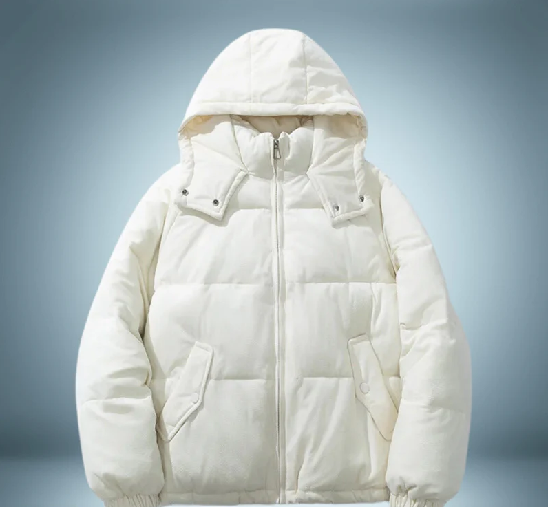 Doudoune con Capucha Integrada y Cremallera Frontal para Mujer | Ideal para Invierno en Ciudad o Exterior