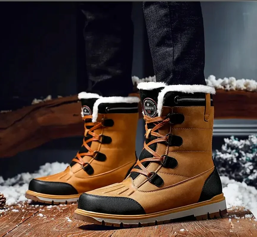 Botas De Exterior Para Hombre Con Diseño Funcional | Ideal Para Actividades Al Aire Libre