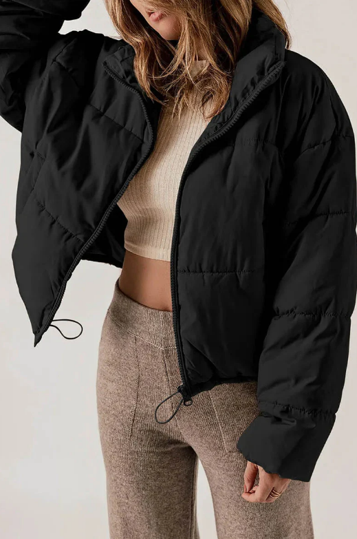 Chaqueta Acolchada con Diseño Ajustado para Mujer | Ideal para Invierno