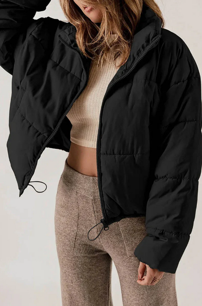 Chaqueta Acolchada con Diseño Ajustado para Mujer | Ideal para Invierno
