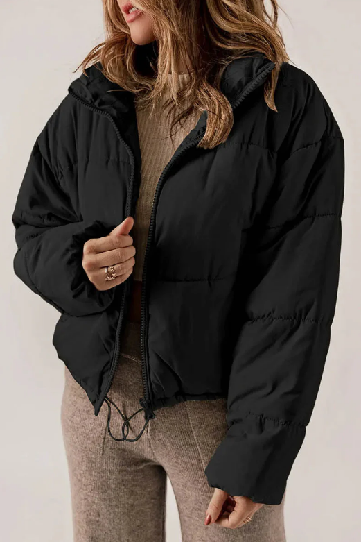 Chaqueta Acolchada con Diseño Ajustado para Mujer | Ideal para Invierno