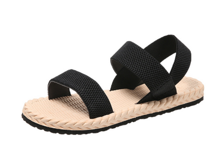 Sandalias Abiertas con Detalle de Lazo para Mujer | Ideales para Uso Diario en Temporadas Cálidas