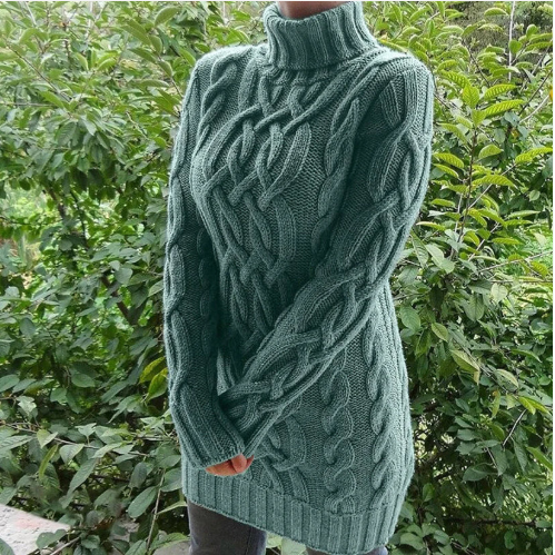 Jersey De Punto Calado Con Corte Recto Para Mujer | Ideal Para Uso Diario
