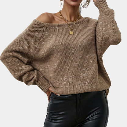 Jersey De Punto De Corte Relajado Para Mujer | Ideal Para Uso Diario