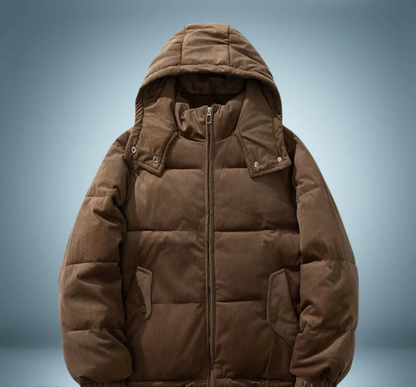 Doudoune con Capucha Integrada y Cremallera Frontal para Mujer | Ideal para Invierno en Ciudad o Exterior